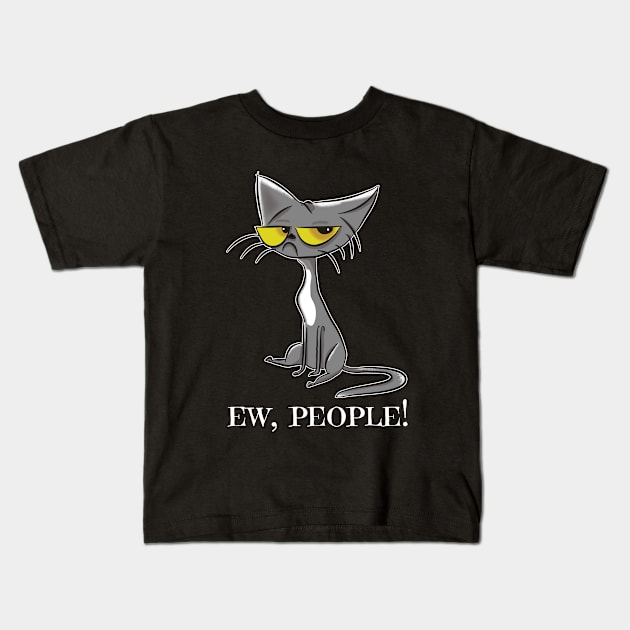 People - Ew People Kids T-Shirt by Kudostees